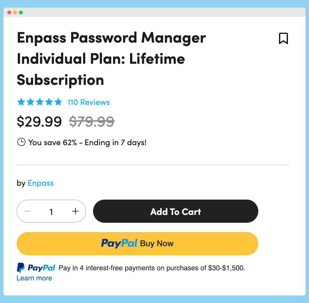 enpass, enpass lifetime deal, enpass password manager